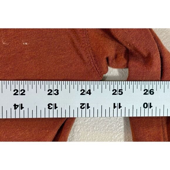 Free People Anytime Longe Sleeve Cotton Rustic Boho Midi Dress Women's Small - Picture 13 of 13